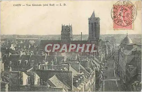 Cartes postales Caen Vue Generale (cote Sud)