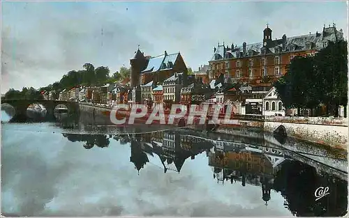 Cartes postales moderne Laval Vue sur la Mayenne et le Chateau