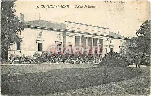 Cartes postales Chalon-s-Saone Palais de Justice