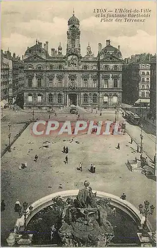 Cartes postales Lyon l'Hotel de ville