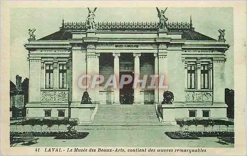 Cartes postales Laval Le Musee des Beaux-Arts contient des oeuvres remarquables
