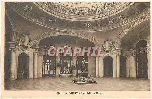 Cartes postales Vichy Le Hall du Casino