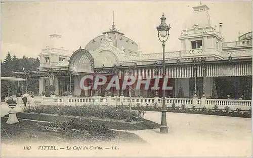 Cartes postales Vittel Le Cafe du Casino