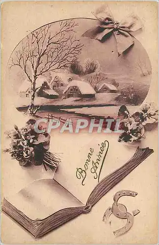 Cartes postales Bonne Annee Fer a cheval