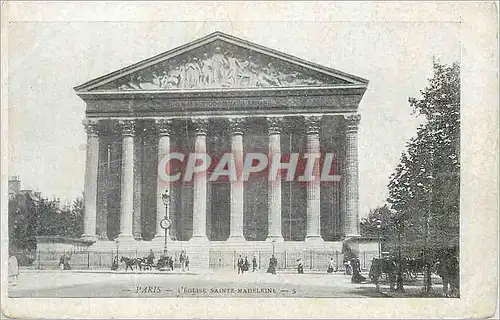 Cartes postales Paris L Eglise Sainte Madeleine