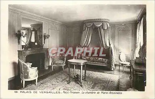 Cartes postales Palais de Versailles Petit Trianon La chambre de Marie Antoinette