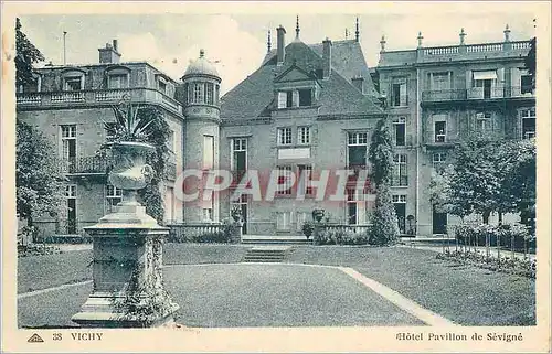 Cartes postales Vichy Hotel Pavillon de Sevigne