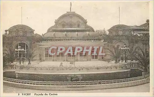 Cartes postales Vichy Facade du Casino