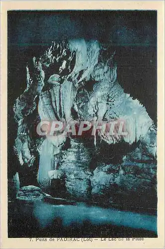 Cartes postales Puits de Padirac Lot Le Lac de la Piuie