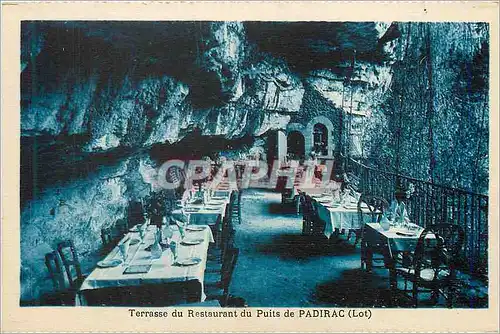 Cartes postales Terrasse du Restaurant du Puits de Padirac Lot