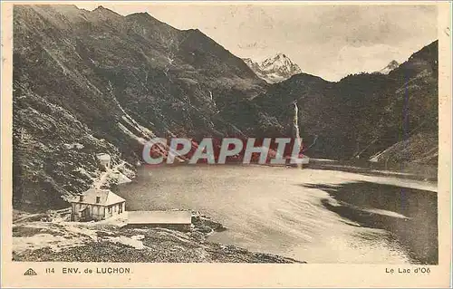 Ansichtskarte AK Env de Luchon Le Lac d Oo