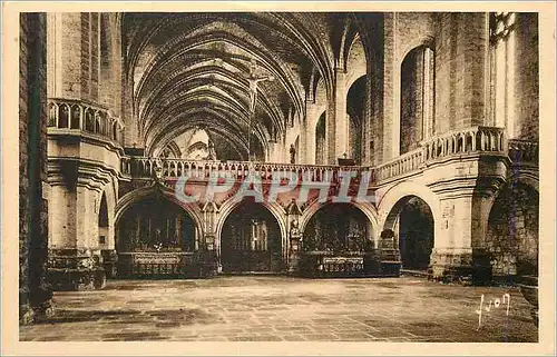 Cartes postales La Chaise Dieu Haute Loire L abbaye Le jube