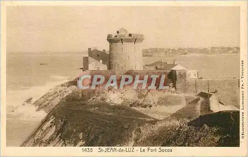 Cartes postales St Jean de Luz Le Fort Socoa