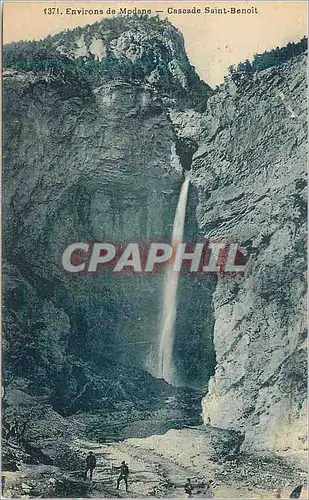 Cartes postales Environs de Modane Cascade Saint Benoit