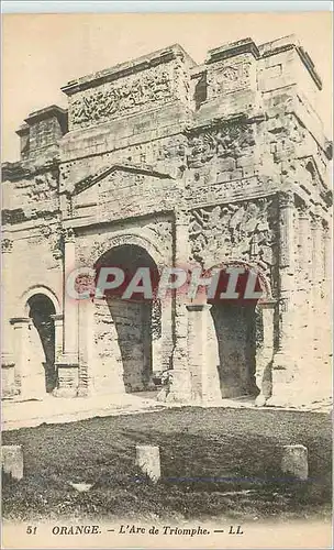 Cartes postales Orange L Arc de Triomphe