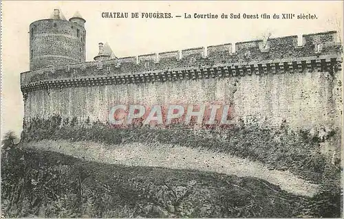 Cartes postales Chateau de Fougeres La Courtine du Sud Ouest