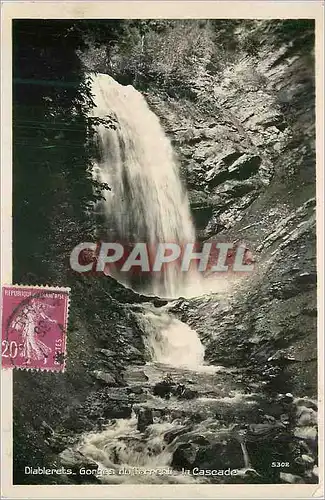 Cartes postales moderne Diablerets Gorges do Torrent la Cascade