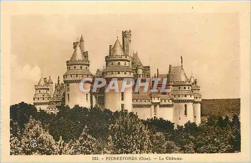 Cartes postales Pierrefonds Oise Le Chateau