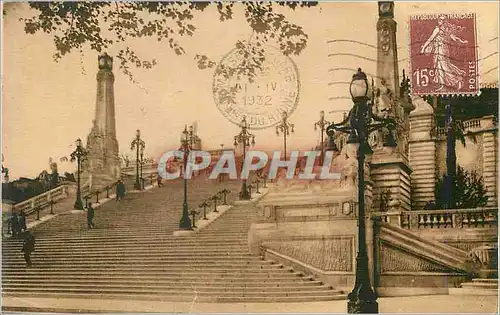 Cartes postales Marseille L Escalier Monumental de la Gare