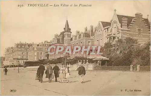 Cartes postales Trouville Les Vilals et les Planches