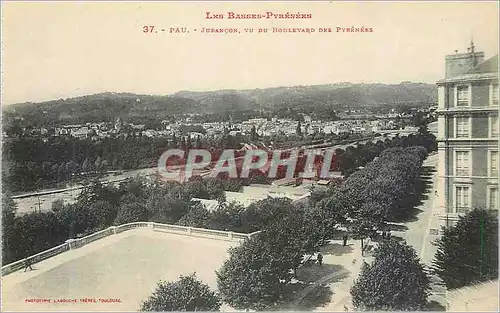 Ansichtskarte AK Pau Jurancon vu du boulevard des Pyrenees