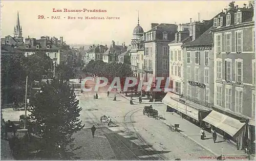 Cartes postales Pau Rue du Marechal Joffre