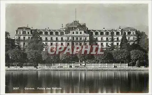 Moderne Karte Geneve Palais des Nations