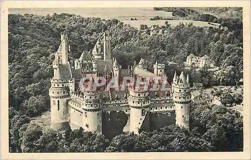 Ansichtskarte AK Chateau de Pierrefonds Oise Vue d ensemble