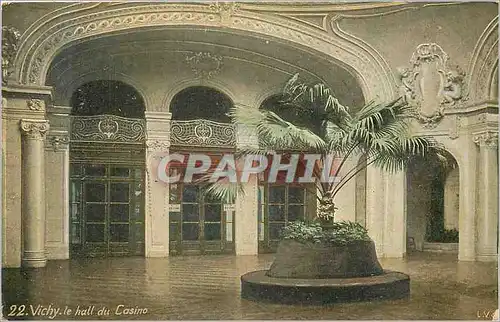 Cartes postales Vichy Le Hall du Casino