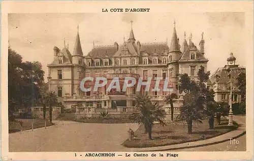 Cartes postales Arcachon Le Casino de la Plage