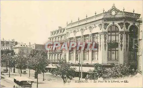 Ansichtskarte AK Biarritz La Place de la Liberte