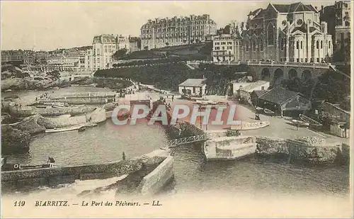 Cartes postales Biarritz Le Port des Pecheurs