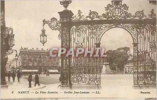 Ansichtskarte AK Nancy La Place Stanislas Grilles Jean Lamour