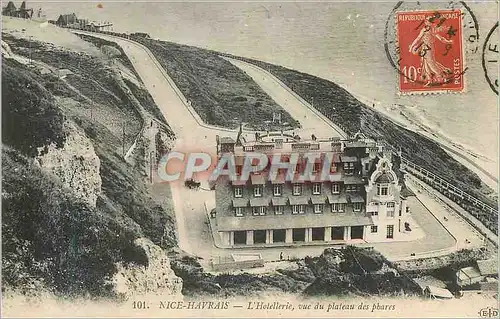 Cartes postales Nice Havrais L Hotellerie vue du plateau des phares