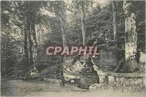 Cartes postales Plombieres les Bains La Fontaine Stanislas