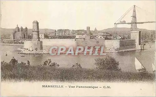 Cartes postales Marseille Vue panoramique