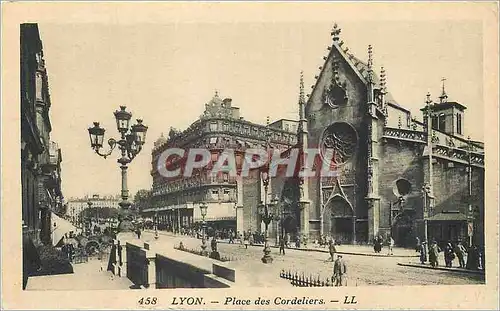 Cartes postales Lyon Place des Cordeliers