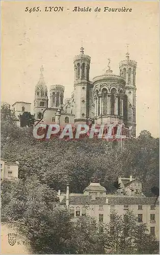 Cartes postales Lyon Abside de Fourviere