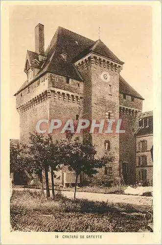 Cartes postales Chateau de Gayette