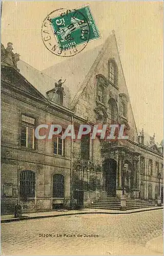 Ansichtskarte AK Dijon Le Palais de Justice (carte toilee)