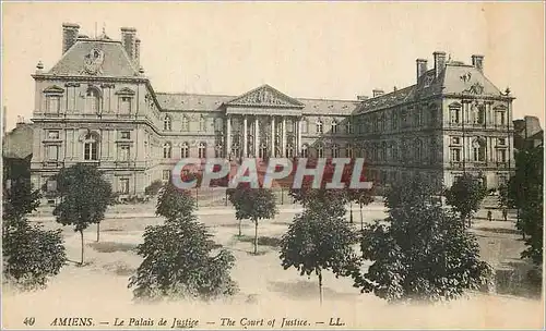 Cartes postales Amiens Le Palais de la Justice
