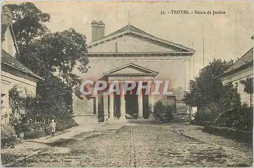 Cartes postales Troyes Palais de Justice