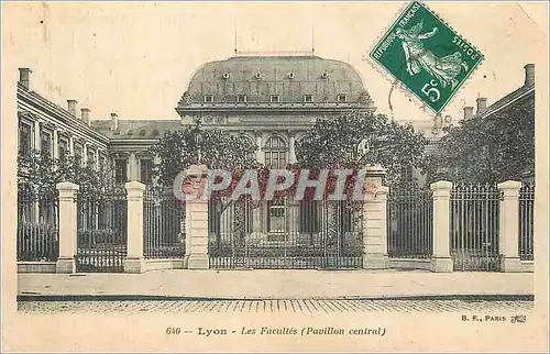 Cartes postales Lyon Les Facultes Pavillon central