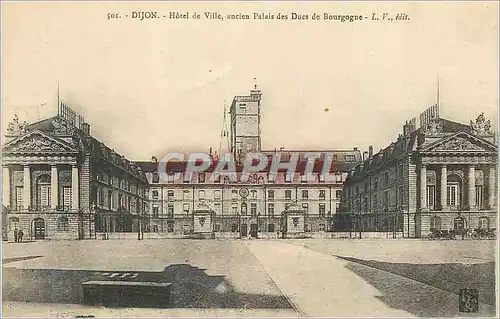 Cartes postales Dijon Hotel de Ville ancien Palais des Ducs de Bourgogne