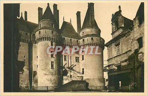 Cartes postales Chateau de Langeais L Entree
