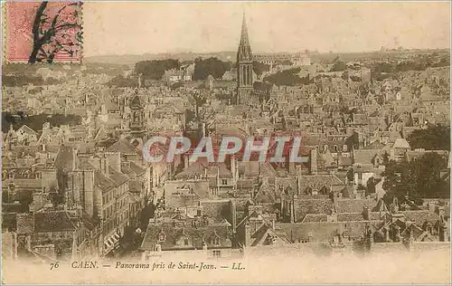 Ansichtskarte AK Caen Panorama pris de Saint Jean