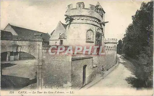 Ansichtskarte AK Caen La Tour des Gens d Armes