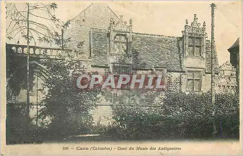 Cartes postales Caen Calvados Cour du Musee des Antiquaires