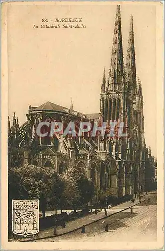 Cartes postales Bordeaux La Cathedrale Saint Andre