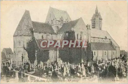 Cartes postales Caen L Ancienne Eglise Saint Nicolas